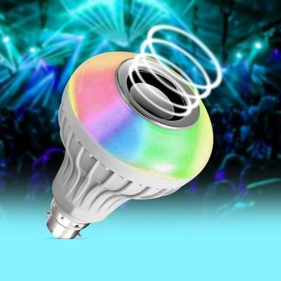 NKL LED Music RGB Bluetooth Speaker Colorful Home Decorate with Remote Control 10 W Bluetooth Speaker(Multicolor, Mono Channel)
