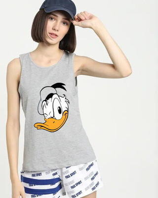 brief chickade Casual Printed Women Grey Top