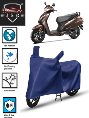 J S R Waterproof Two Wheeler Cover for Honda(Activa 6G, Blue)