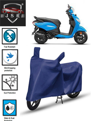 J S R Waterproof Two Wheeler Cover for Hero(Pleasure Plus, Blue)