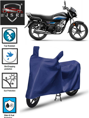 J S R Waterproof Two Wheeler Cover for Honda(CD 110 Dream, Blue)