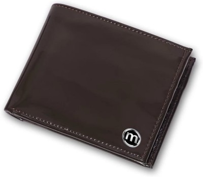 MELVIN Men Brown Artificial Leather Wallet(3 Card Slots, Pack of 3)