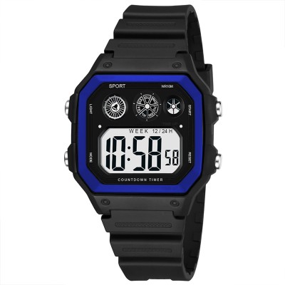 Time Up illuminator Ultra Light Waterproof Alarm ( Age 8-20 Years) Digital Watch  - For Men & Women