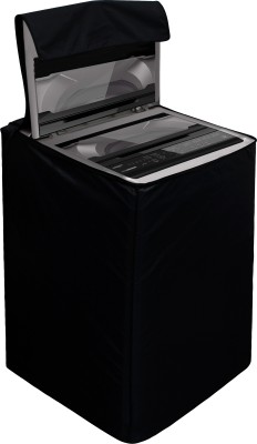 Star Weaves Top Loading Washing Machine  Cover(Width: 57 cm, Black)