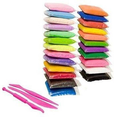 NABAANI Bouncing Clay 12 Colors Magic Clay Nature Color DIY Air Dry Clay with Tools as Best Present for Children 08