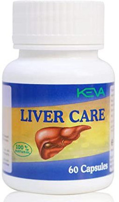 KEVA Liver Care Capsules for Liver Health Support (Pack of 1) (60 Capsules)(60 Capsules)