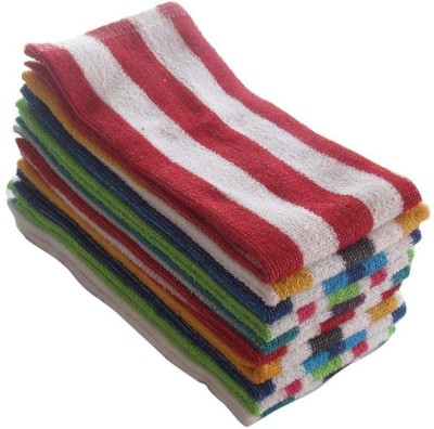 Xy Decor Cotton, Terry Cotton 300 GSM Hand Towel Set(Pack of 8)