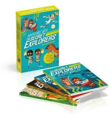 Adventures with The Secret Explorers: Collection One(English, Book, King SJ)