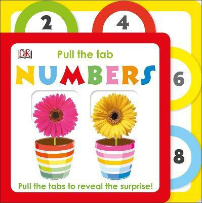 Pull The Tab Numbers(English, Board book, DK)