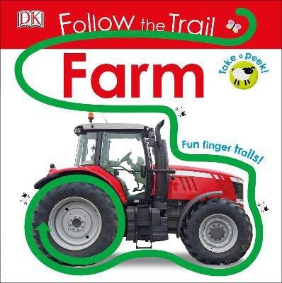 Follow the Trail Farm(English, Board book, DK)