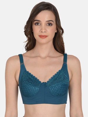 mod & Shy Women Minimizer Non Padded Bra(Dark Blue)