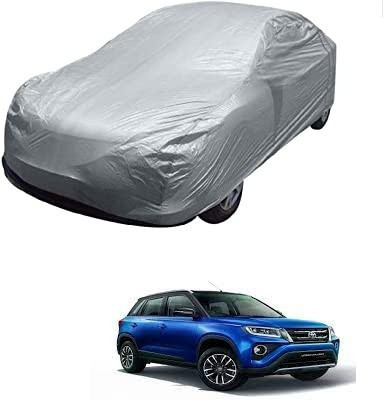 Anlopeproducts Car Cover For Toyota UVA (With Mirror Pockets)(Silver)
