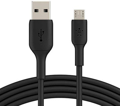 PARANDIV Micro USB Cable 2 A 1 m Fast Charging & Data Sync 2.4A High Quality Micro USB Charging & Data Cable(Compatible with Micro Usb Devices, Black, One Cable)