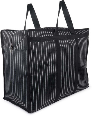 DING-DONG (Expandable) Canvas Shopping Bags for Carry Milk, fruits Vegetable-Kitchen Essential (1 Pcs) Duffel Without Wheels