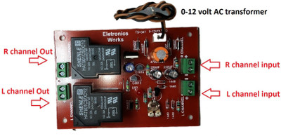 Next Level Speaker protection stereo board kit for audio amplifier Electronic Components Electronic Hobby Kit