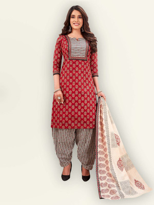 Jevi Prints Women Kurta Patiala Dupatta Set