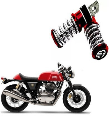 Giinix Metal Spring-Coil Style Pedals Foot Rest For Royal Enfield GT 650 Foot Rest(Multicolor)