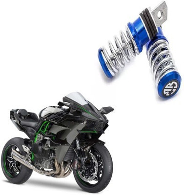 Giinix Spring Style Blue Metal Motorcycle Foot Rest For Kawasaki H2R Foot Rest(Blue)