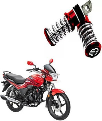 Giinix Metal Spring-Coil Style Pedals Foot Rest For Hero Passion X-Pro Foot Rest(Red)
