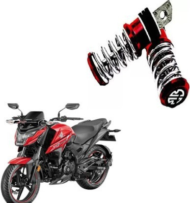 Giinix Metal Spring-Coil Style Pedals Foot Rest For Honda X Blade Foot Rest(Red)