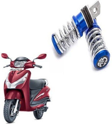 Giinix Spring Style Blue Metal Motorcycle Foot Rest For Hero Destini Foot Rest(Blue)