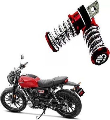 Giinix Metal Spring-Coil Style Pedals Foot Rest For Honda CB 350RS Foot Rest(Red)