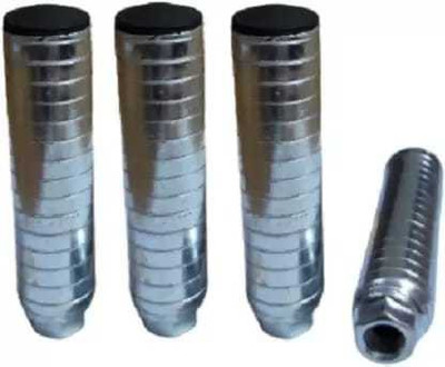 ghg Bike Bicycle 2 Pair Foot Rest Aluminum Alloy Anti-Skid Bicycle Silver Pegs Foot Rest(Silver)