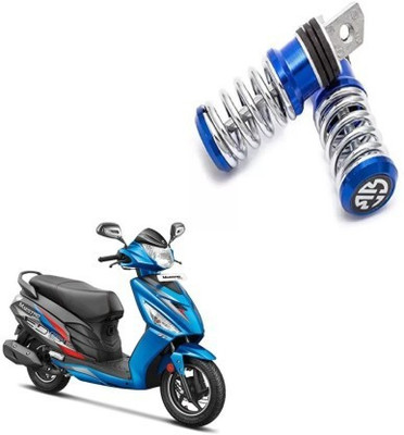 Giinix Spring Style Blue Metal Motorcycle Foot Rest For Hero Edge 110 Foot Rest(Blue)