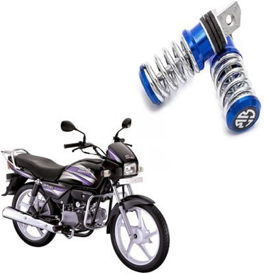 Giinix Spring Style Blue Metal Motorcycle Foot Rest For Hero Splendor Foot Rest(Blue)