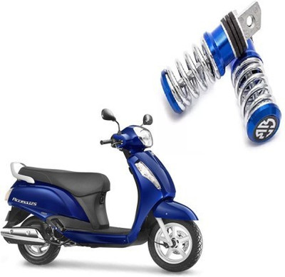 Giinix Spring Style Blue Metal Motorcycle Foot Rest For Suzuki Access 125 Foot Rest(Blue)