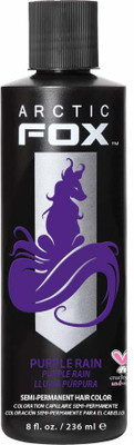 Arctic Fox Semi Permanent Hair Color Dye 8 Ounce (Purple Rain) , purple
