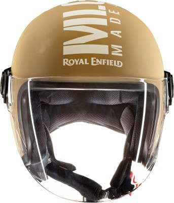 ROYAL ENFIELD OP MLG (V) MATT DESERT STORM-XL-600MM Motorbike Helmet(Matt Desert Storm)