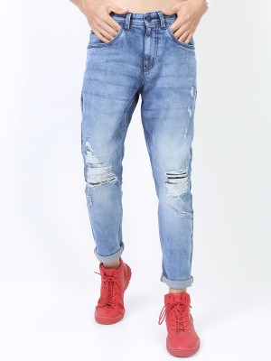 LOCOMOTIVE Tapered Fit Men Blue Jeans