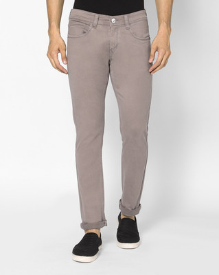 CEFALU Regular Men Grey Jeans