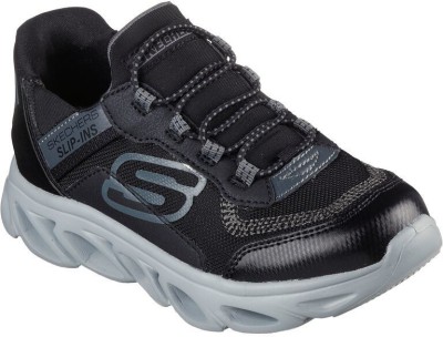 Skechers Boys Lace Sneakers(Black, 12 to 13 yrs)