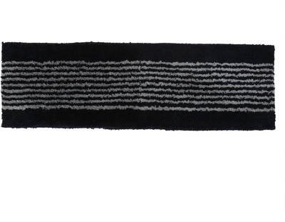 KALYAN GLOBAL Polyester Door Mat(Black, Extra Large)