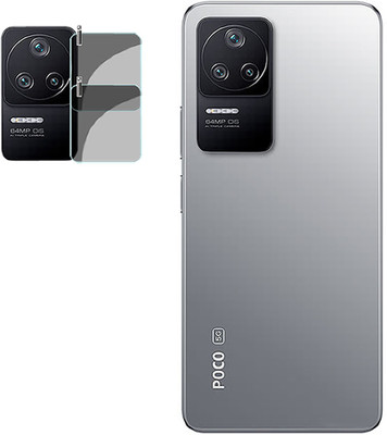 XAZE Back Camera Lens Glass Protector for Poco F4 5G(Pack of: 2)