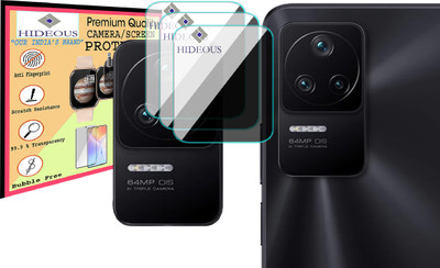 HIDEOUS Back Camera Lens Glass Protector for POCO F4 5G(Pack of: 3)