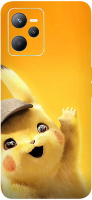AsSkin Realme C35, realme c35, Oppo Mobile Skin(Ultra Super Baby Pikachu With High Matte Finish .Skin..)