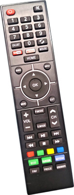 Ehop Compatible Remote control for Smart Tv with youtube,netflix and hotstar function Chinese Remote Controller(Black)