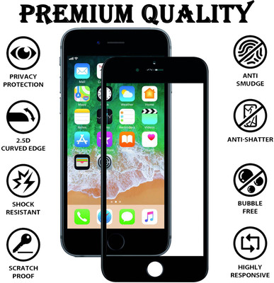 Flipkart SmartBuy Edge To Edge Tempered Glass for Apple iPhone 7 Plus(Pack of 5)