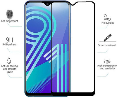 Donald Edge To Edge Tempered Glass for Vivo Y91(Pack of 1)