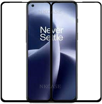 NKCASE Edge To Edge Tempered Glass for Oneplus Nord 2T 5G(Pack of 2)