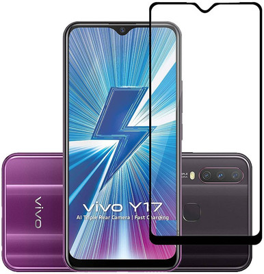 GORILLA Extra Strong Premium Edge To Edge Tempered Glass for Vivo Y17(Pack of 1)