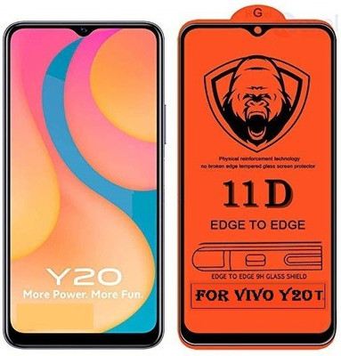 Donald Edge To Edge Tempered Glass for Vivo Y20T(Pack of 1)
