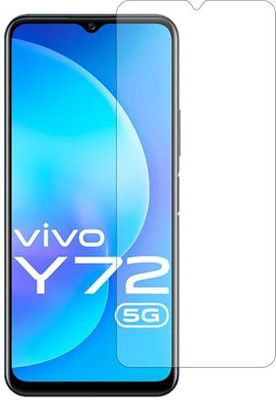 Donald Edge To Edge Tempered Glass for Vivo Y72 5G(Pack of 1)