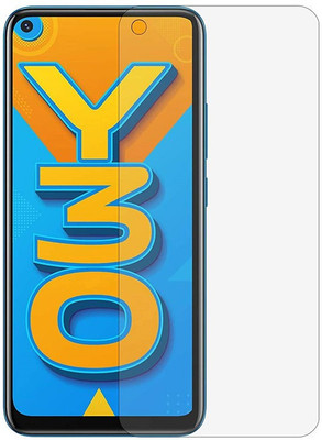 Donald Edge To Edge Tempered Glass for Vivo Y30(Pack of 1)