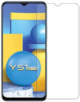 HQ Protection Edge To Edge Tempered Glass for Vivo Y51A(Pack of 1)