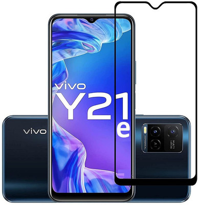 GORILLA Extra Strong Premium Edge To Edge Tempered Glass for Vivo Y21e(Pack of 1)