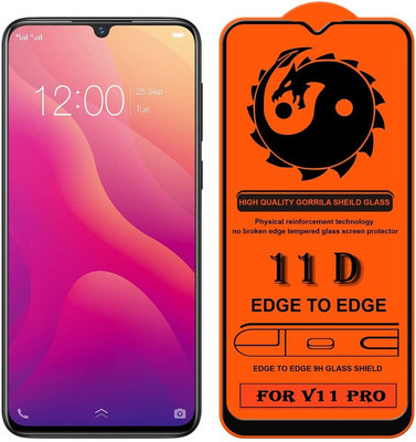 HQ Protection Edge To Edge Tempered Glass for Vivo V11 Pro(Pack of 1)